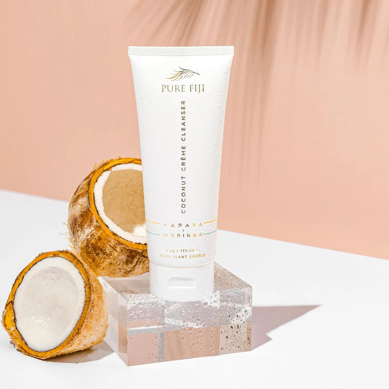 Pure Fiji Coconut Cleanser with Papaya & Moringa (177ml)
